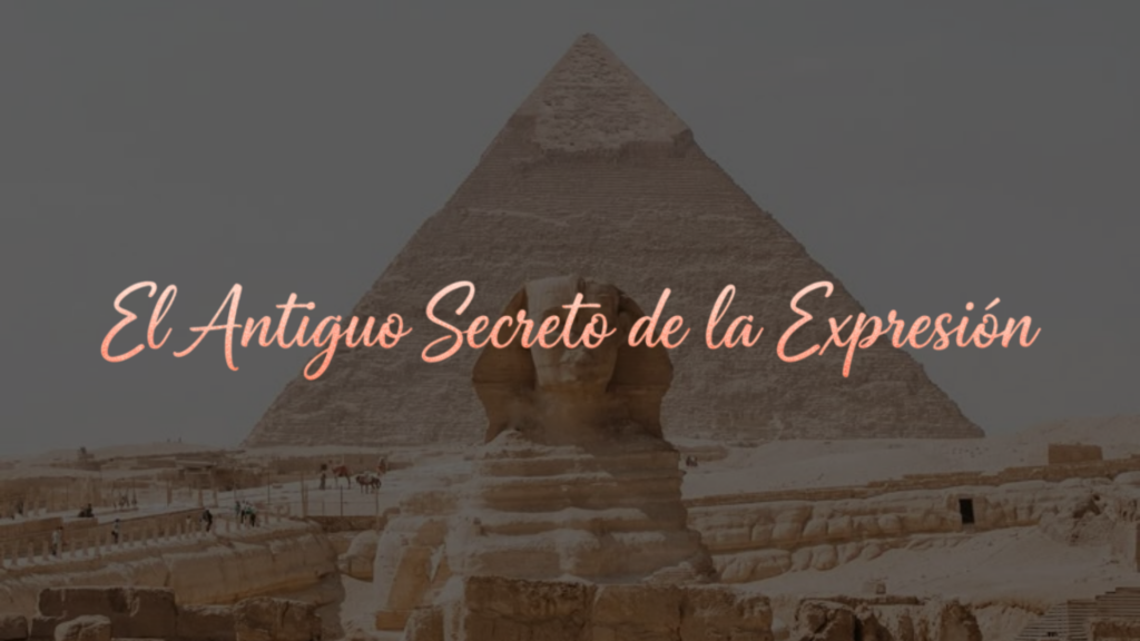 encabezado el antiguo secreto de la expresión