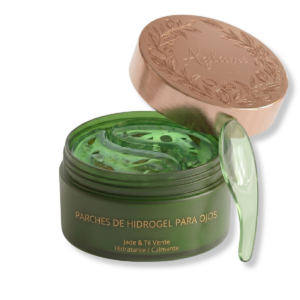 parches de hidrogel para ojos aglami – jade & té verde